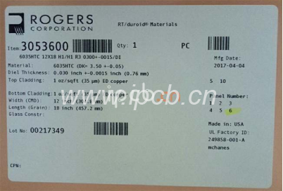 RO4003C®层压板 RO4003C®层压板