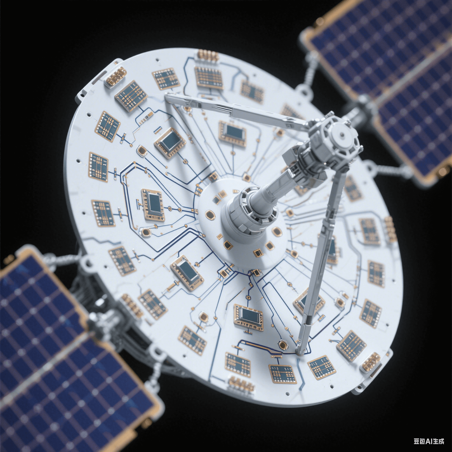 陶瓷基板上集成卫星相控阵天线