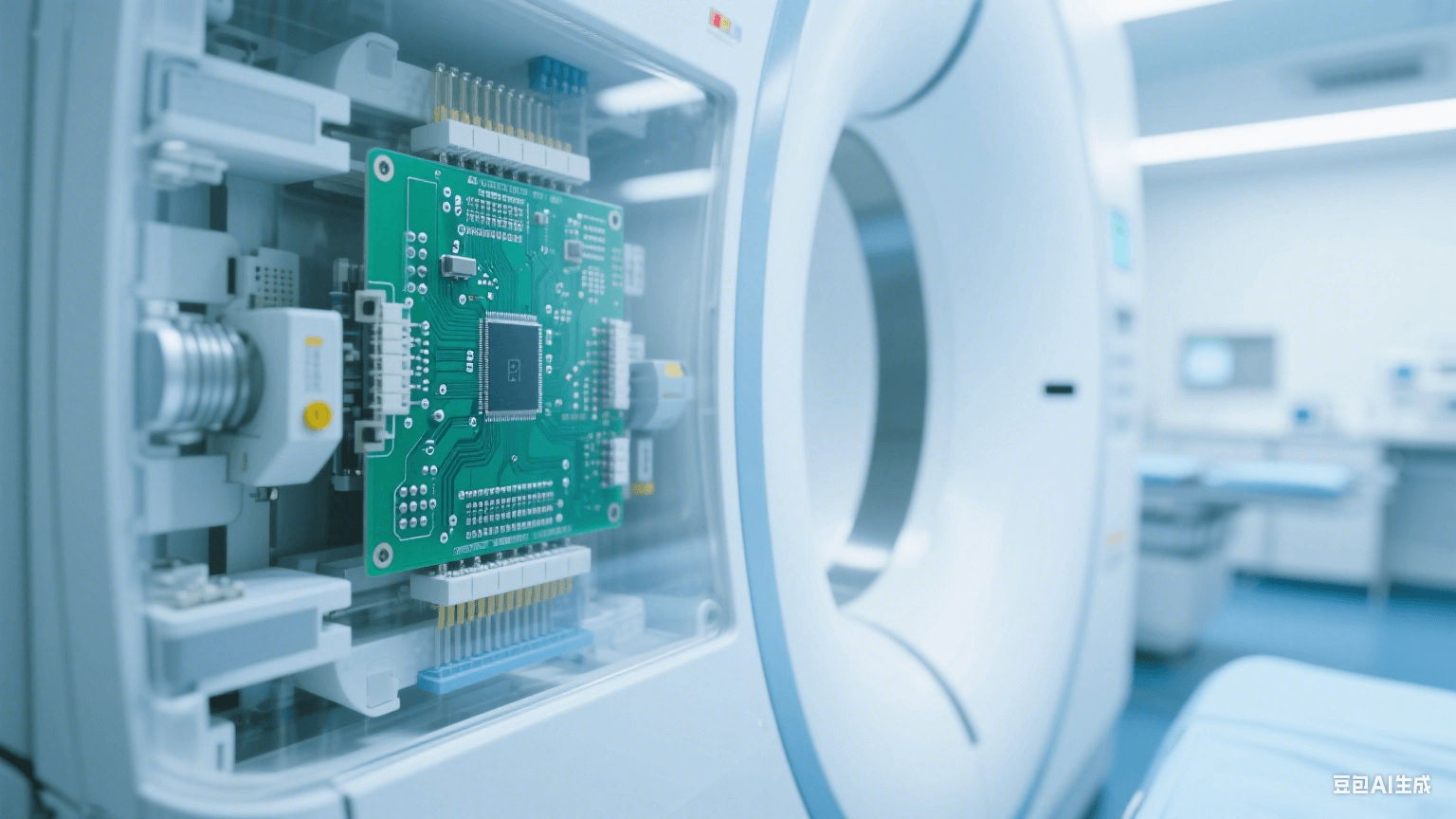 医疗影像设备信号处理模块的 PCB 陶瓷电路板