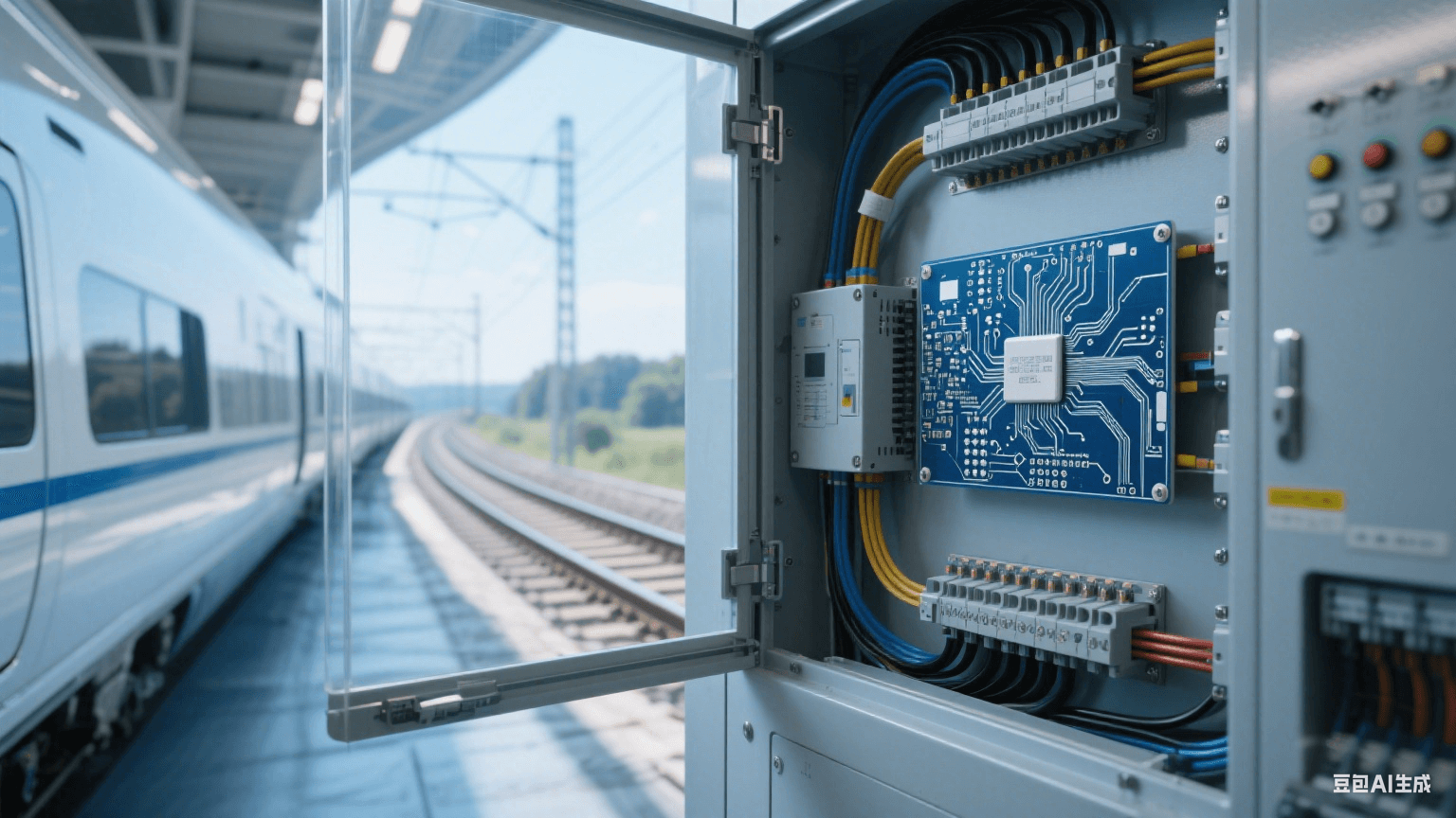 高速列车电气控制柜的 PCB 陶瓷电路板