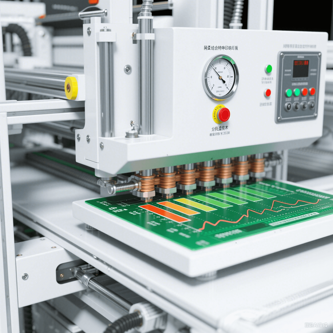 特种印制电路板压合工艺中的分段升温控制设备 特种印制电路板压合工艺中的分段升温控制设备