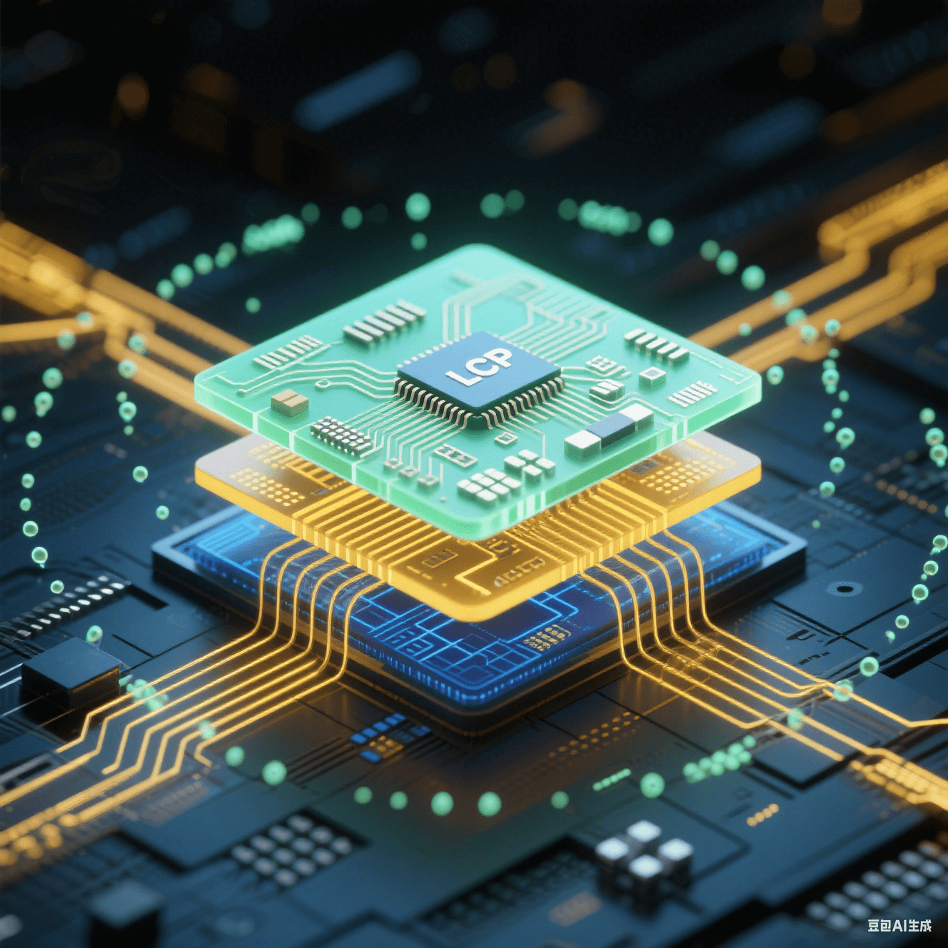 电子显微镜下的梯度介电层 电子显微镜下的梯度介电层