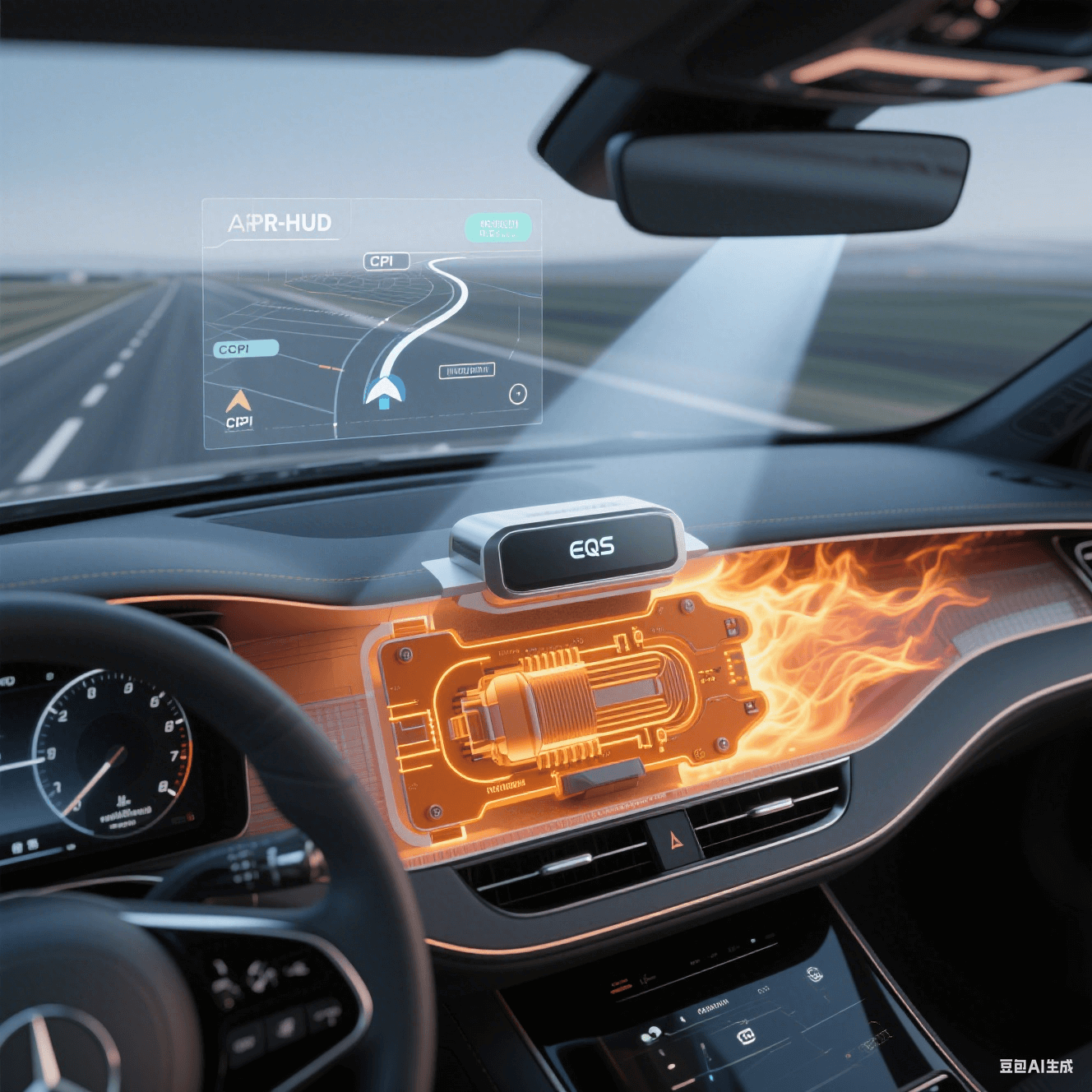 汽车 AR-HUD 系统核心:耐 150℃高温 CPI 基板支撑曲面触控屏与即时投影响应 汽车 AR-HUD 系统核心:耐 150℃高温 CPI 基板支撑曲面触控屏与即时投影响应