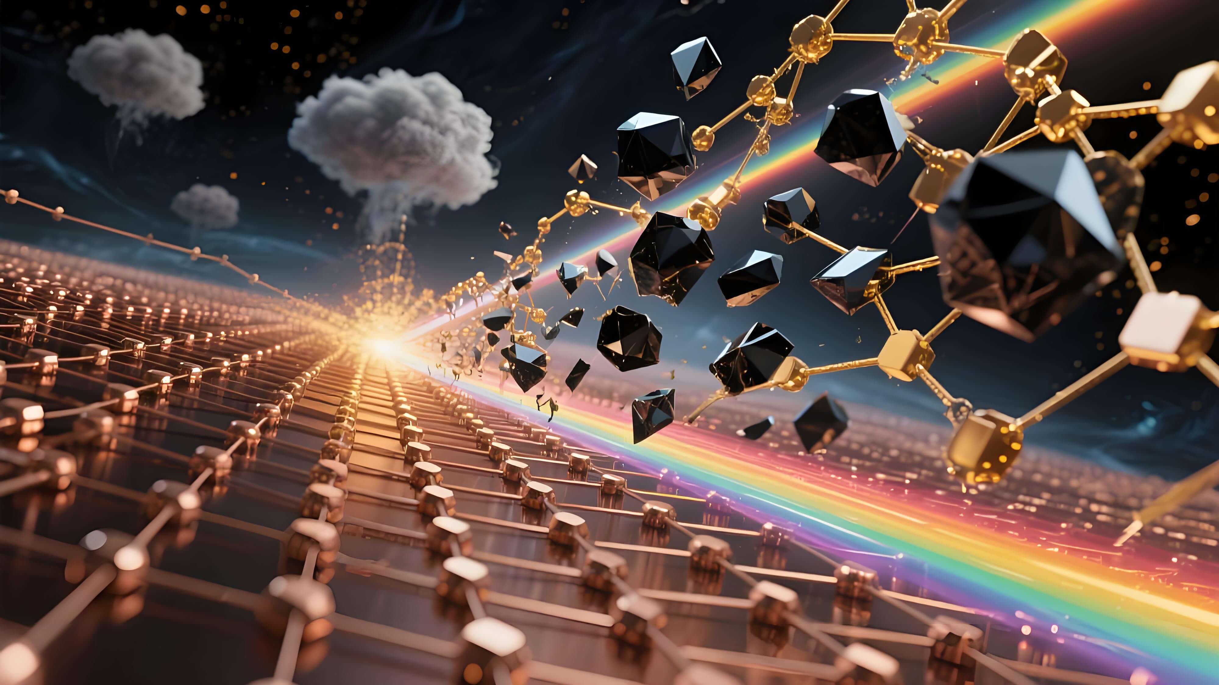 分子级铜晶格控制技术提升弯折寿命原理示意图