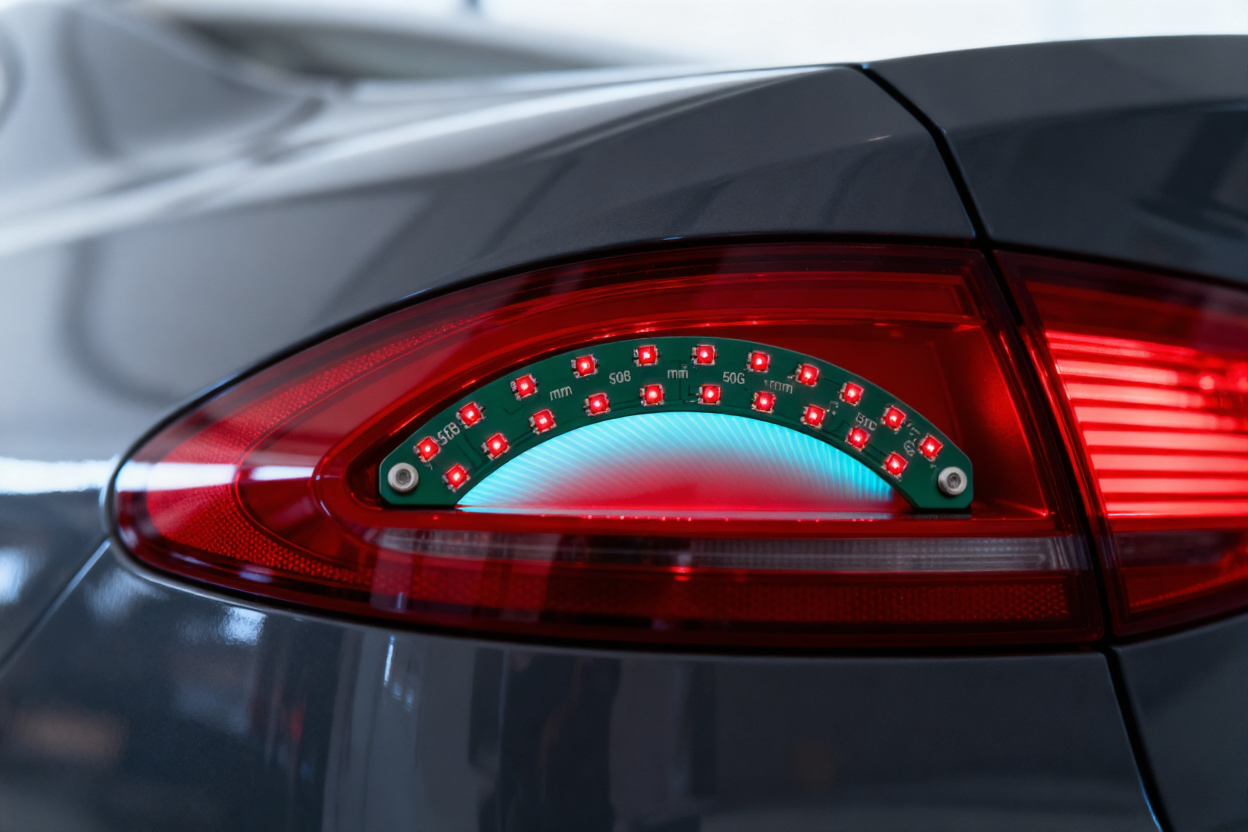 汽车 LED 尾灯铝基板场景 汽车 LED 尾灯铝基板场景