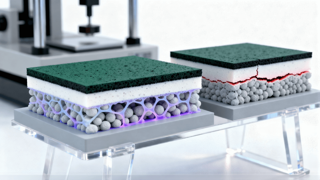 石墨烯-基材界面增强场景，纳米SiO₂三维网络使剥离强度＞1.3kNm