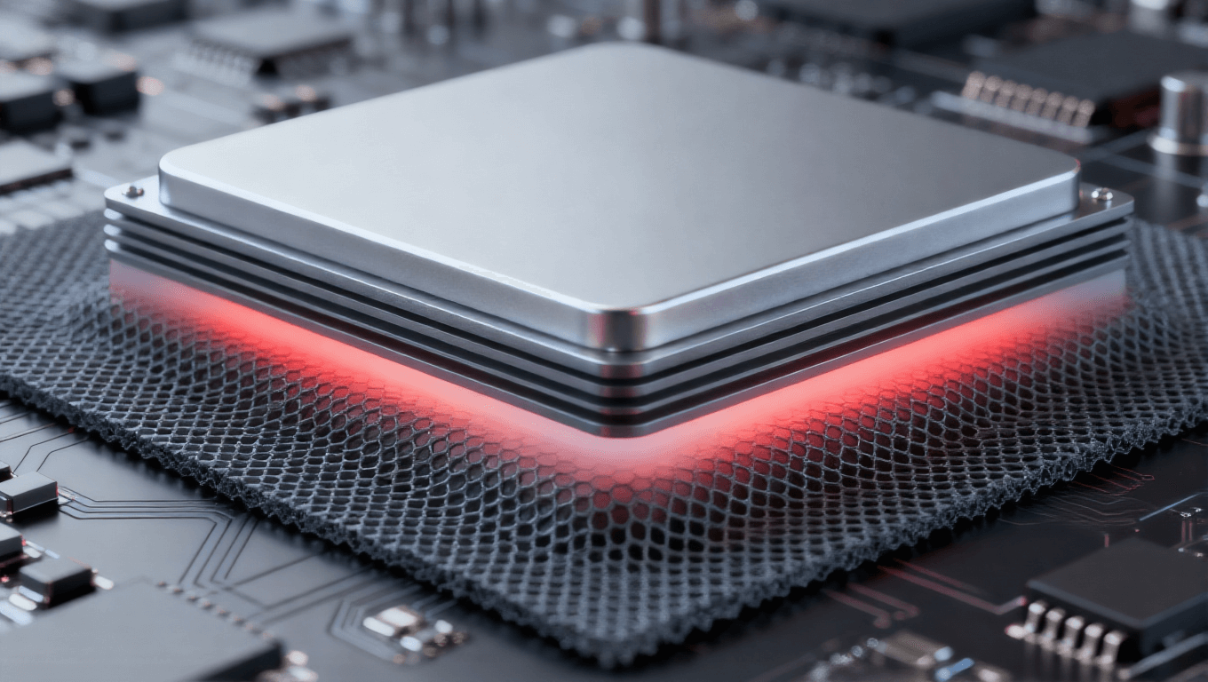 三维堆叠热管理，石墨烯高导热材料与芯片热区