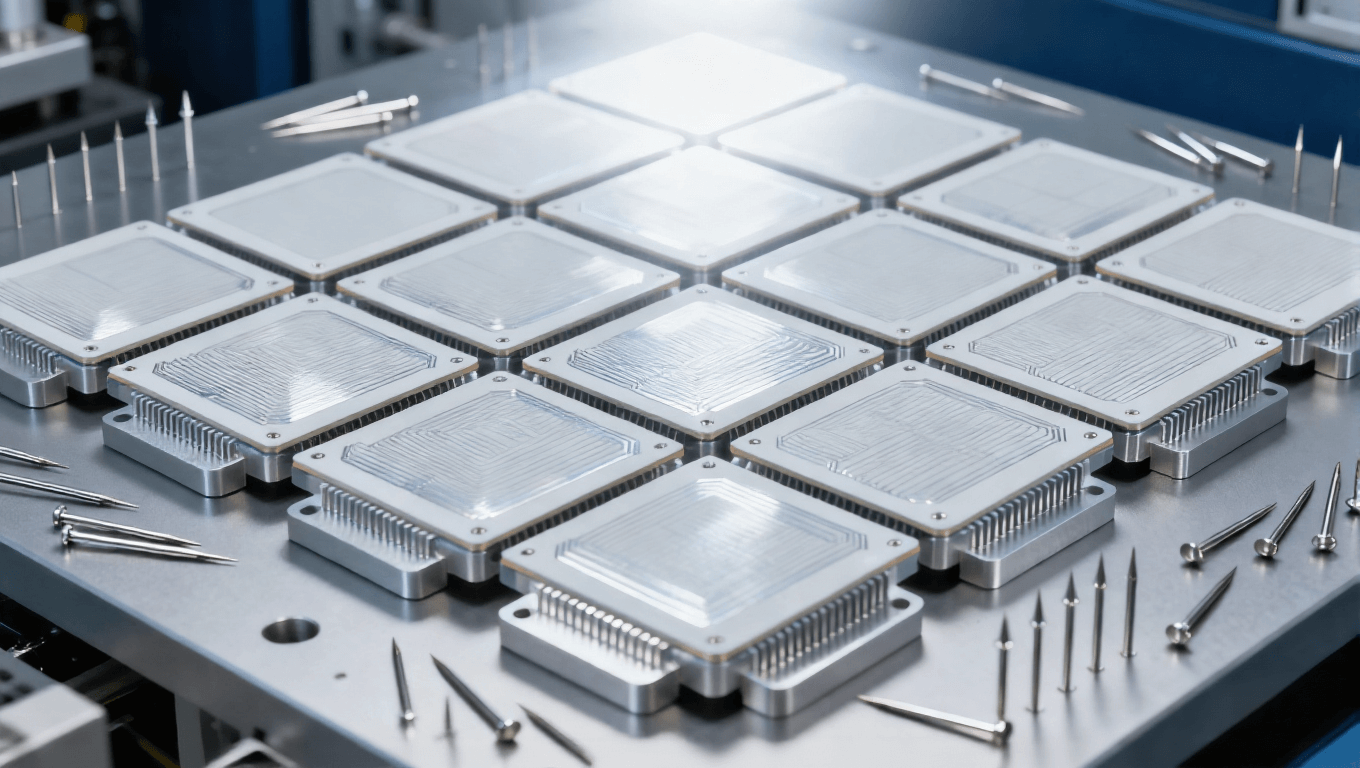 高频毫米波天线板 5G 基站 Massive MIMO 天线阵列 实验室场景 铜箔线路 工业科技感