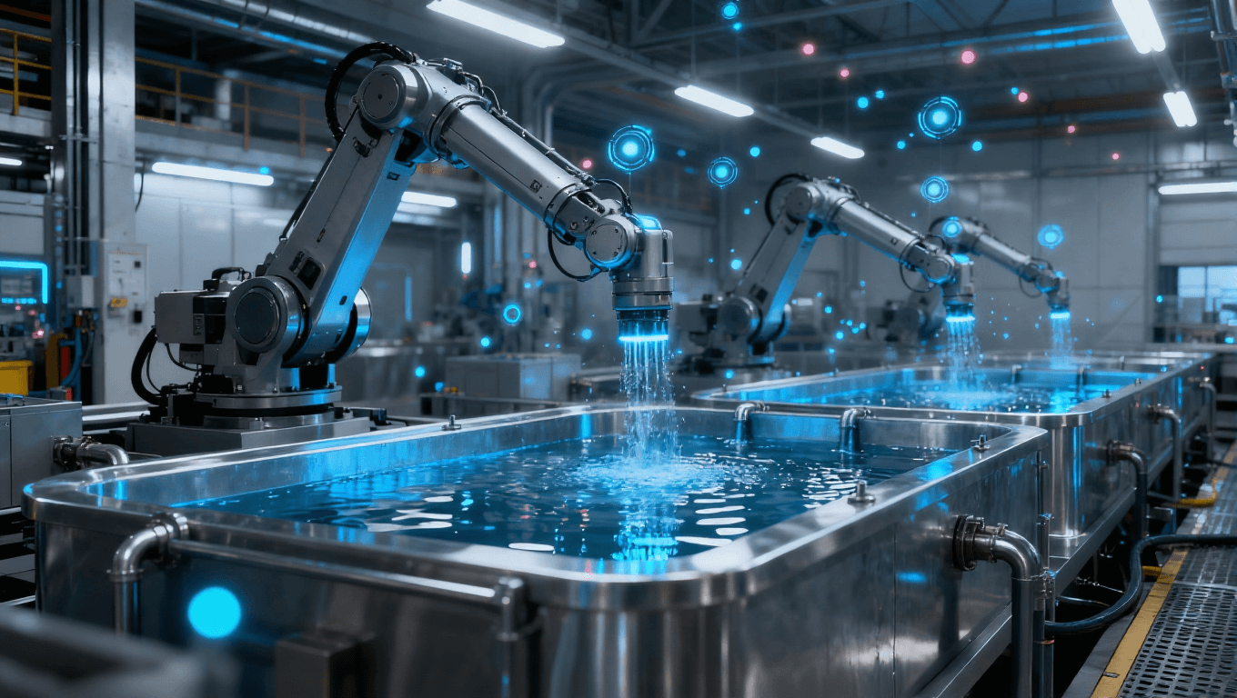 PCB脉冲电镀未来智能化与自动化生产场景