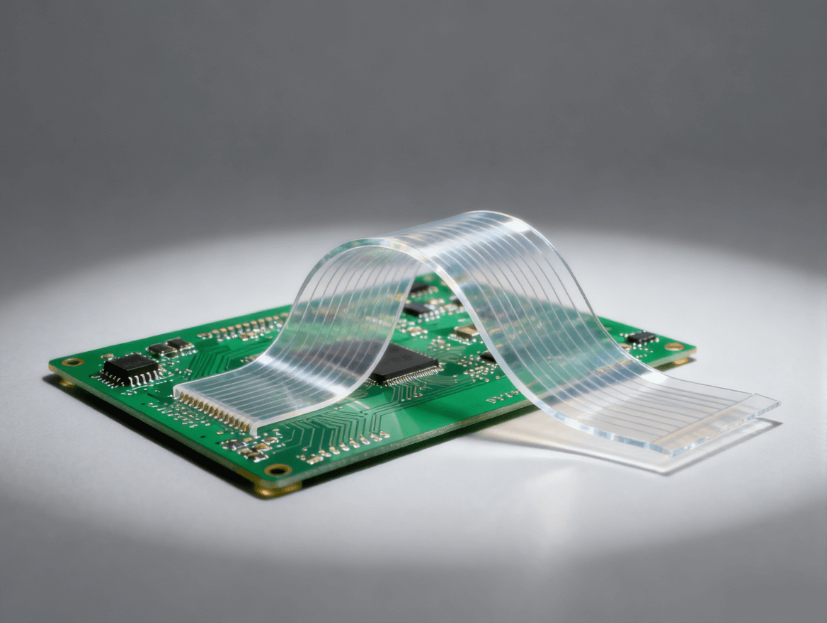 传统硬质电路板与透明柔性电路板的对比,突出柔性优势 传统硬质电路板与透明柔性电路板的对比,突出柔性优势