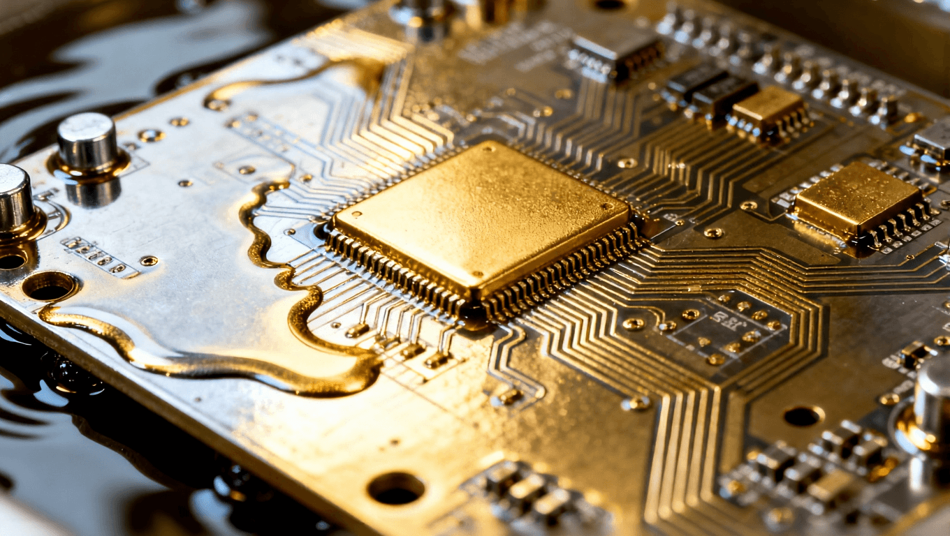 电路板化学镀镍过程,镀层均匀且光泽感十足 电路板化学镀镍过程,镀层均匀且光泽感十足