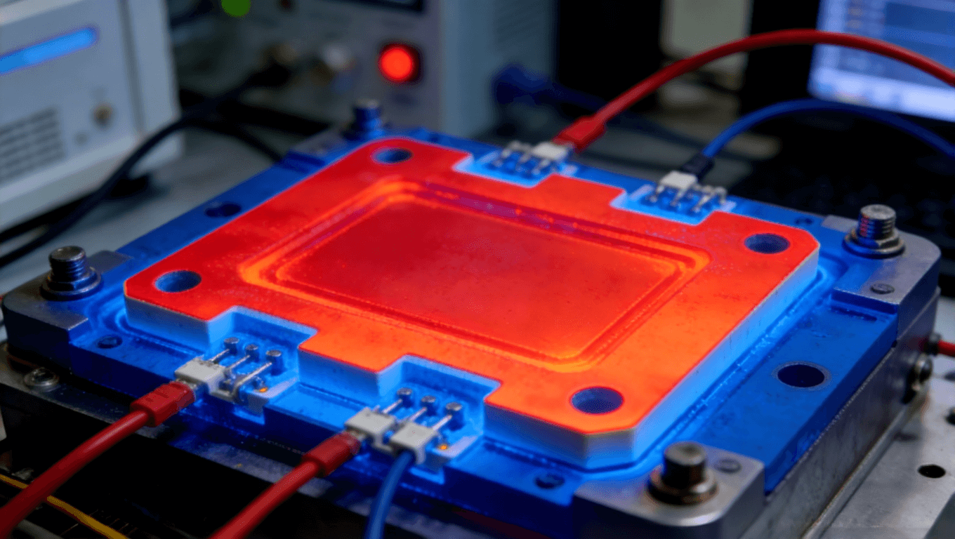 新能源汽车功率模块热成像测试中的陶瓷基板 新能源汽车功率模块热成像测试中的陶瓷基板