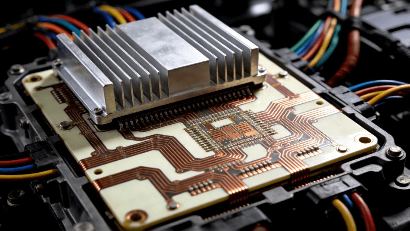 陶瓷电路板在新能源汽车电机控制器中的高功率散热与高压绝缘应用 陶瓷电路板在新能源汽车电机控制器中的高功率散热与高压绝缘应用