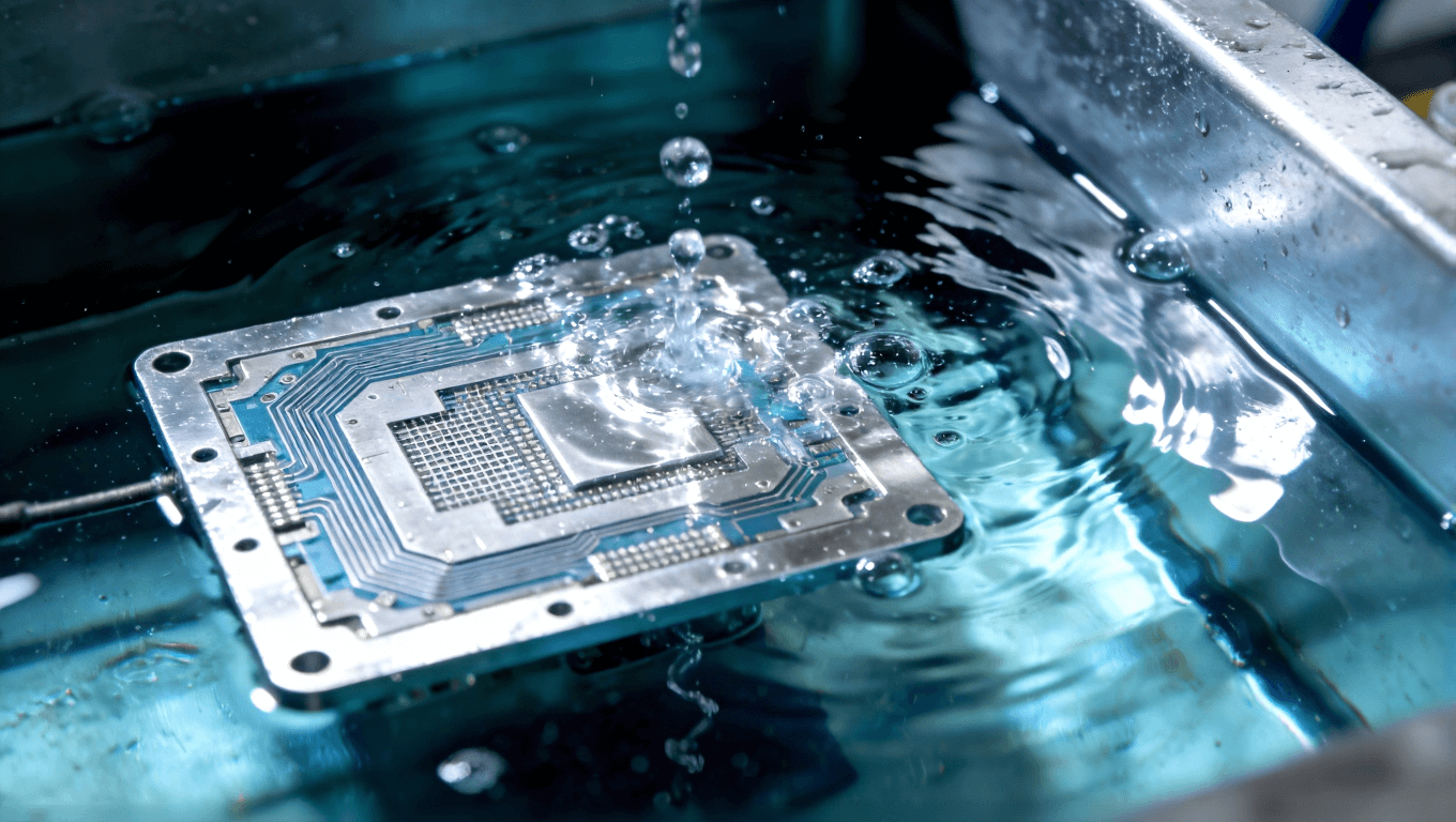 铝基板阳极氧化工艺中电解槽内的反应过程,展现电化学处理的精密与洁净 铝基板阳极氧化工艺中电解槽内的反应过程,展现电化学处理的精密与洁净