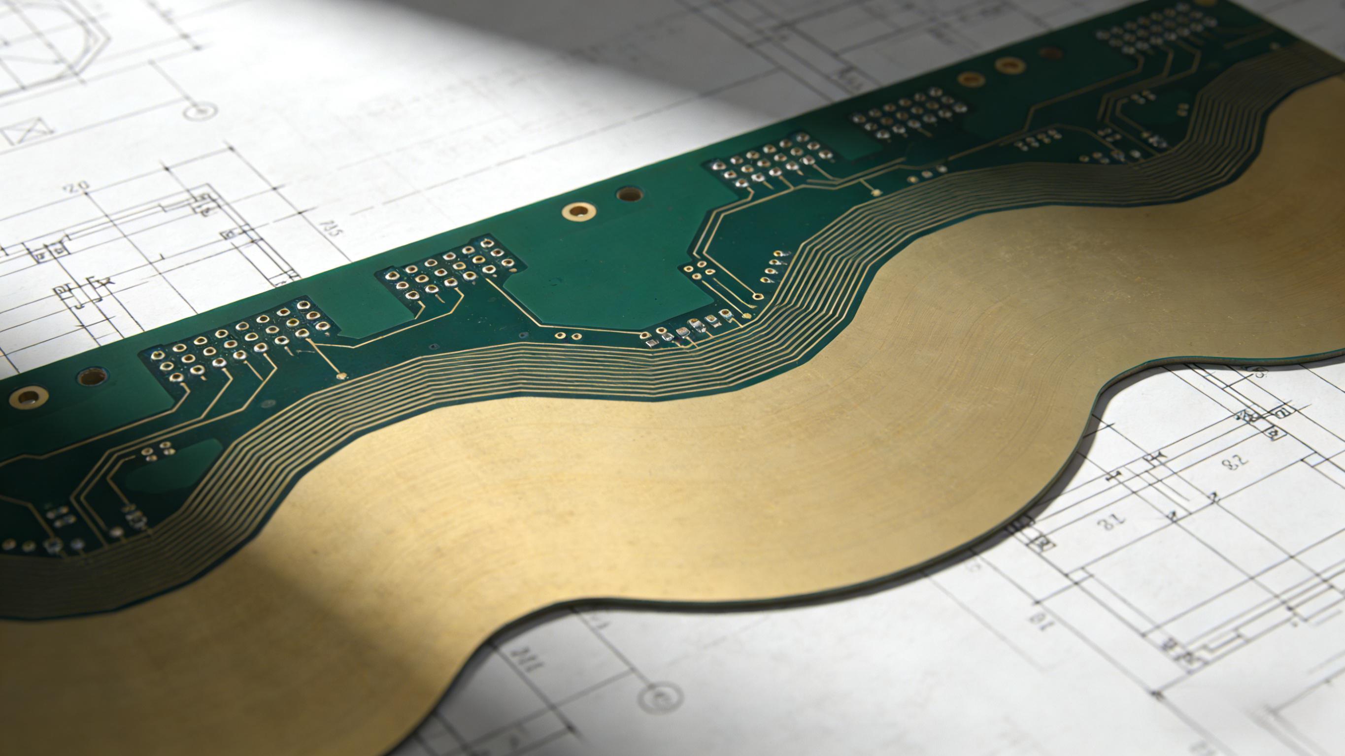 软硬结合板刚柔区域划分与布局设计示意图