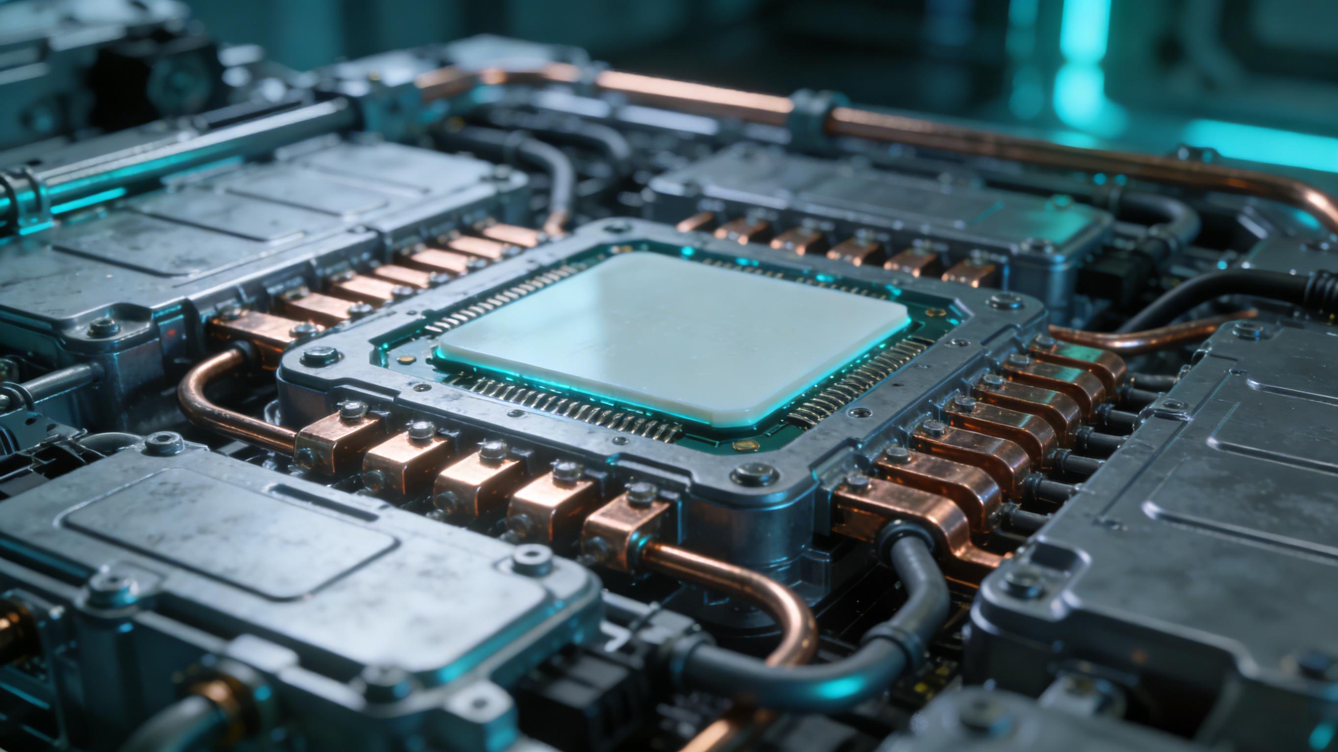 800V新能源汽车逆变器采用覆铜陶瓷基板散热结构图