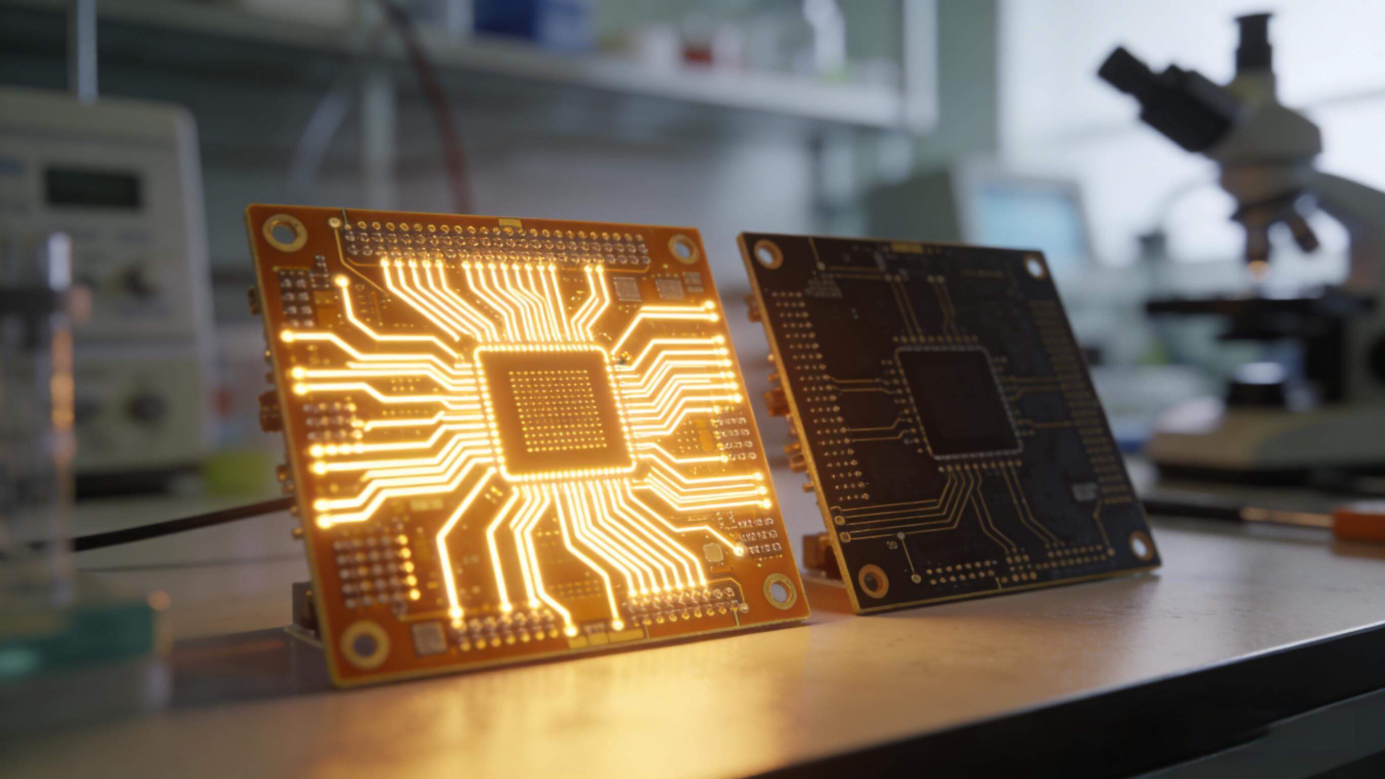 PTFE高频PCB钻孔工艺-罗杰斯5880微孔加工细节展示